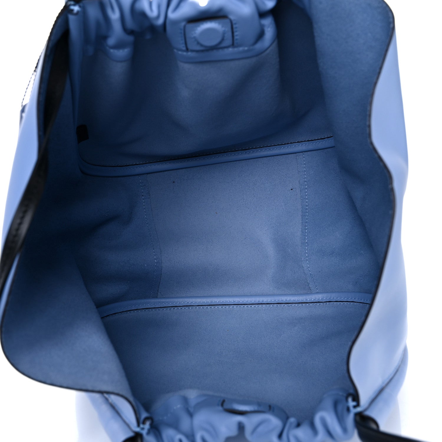 Proenza Schouler Calfskin Large Ruched Tote Sky Blue 5 of 9