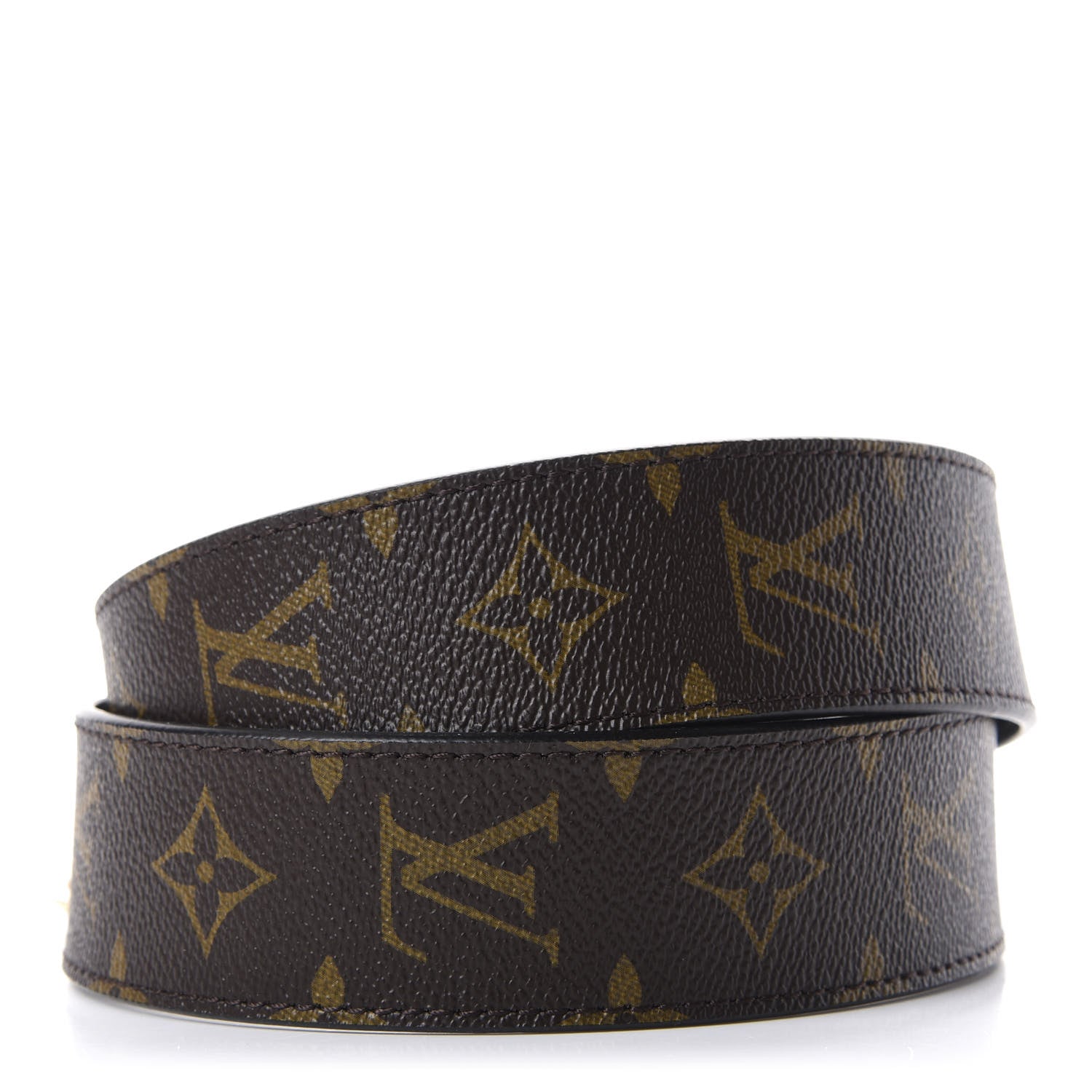 Louis Vuitton Monogram Bandouliere Shoulder Strap Black 2 of 3