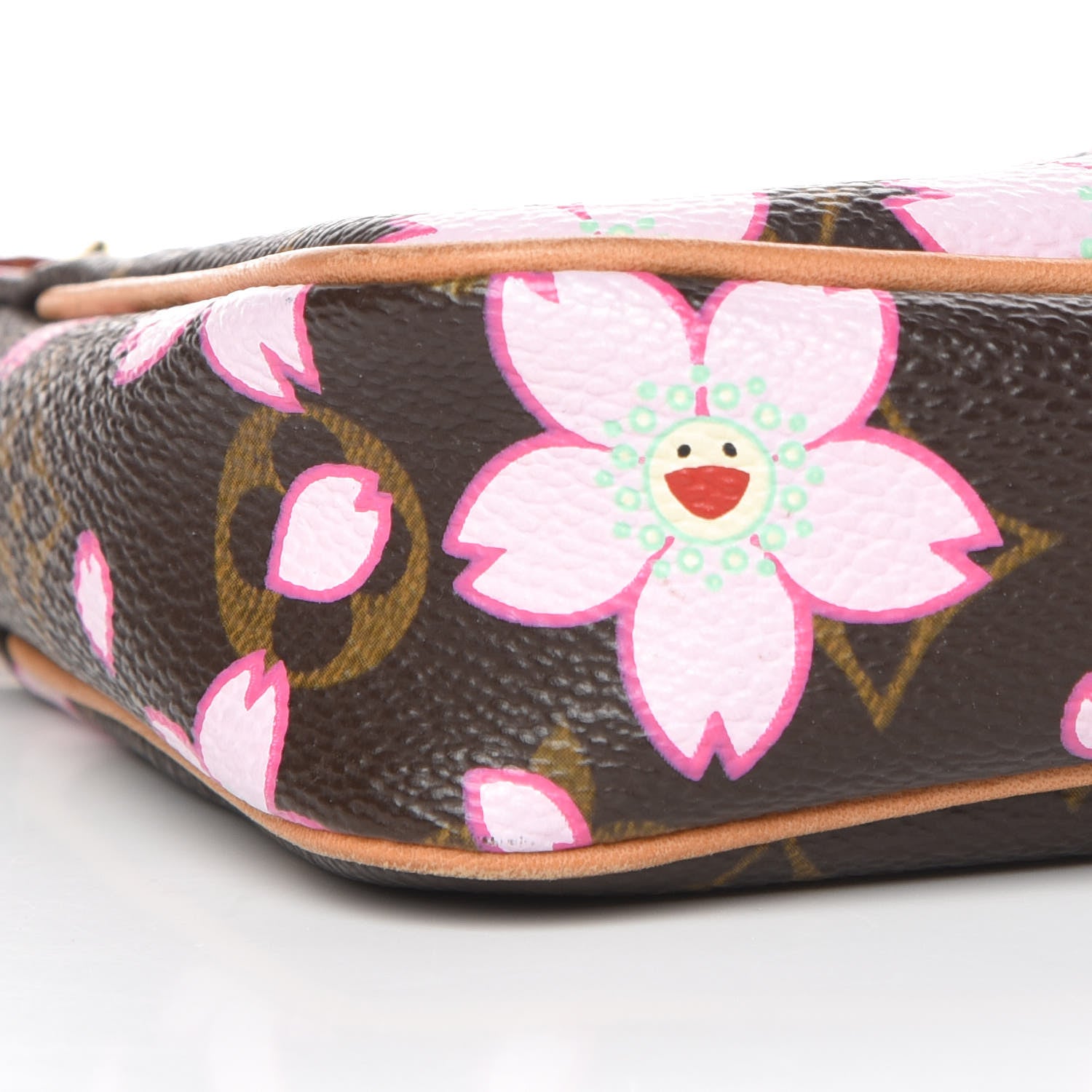 Louis Vuitton Monogram Cherry Blossom Pochette Accessories Brown 8 of 10