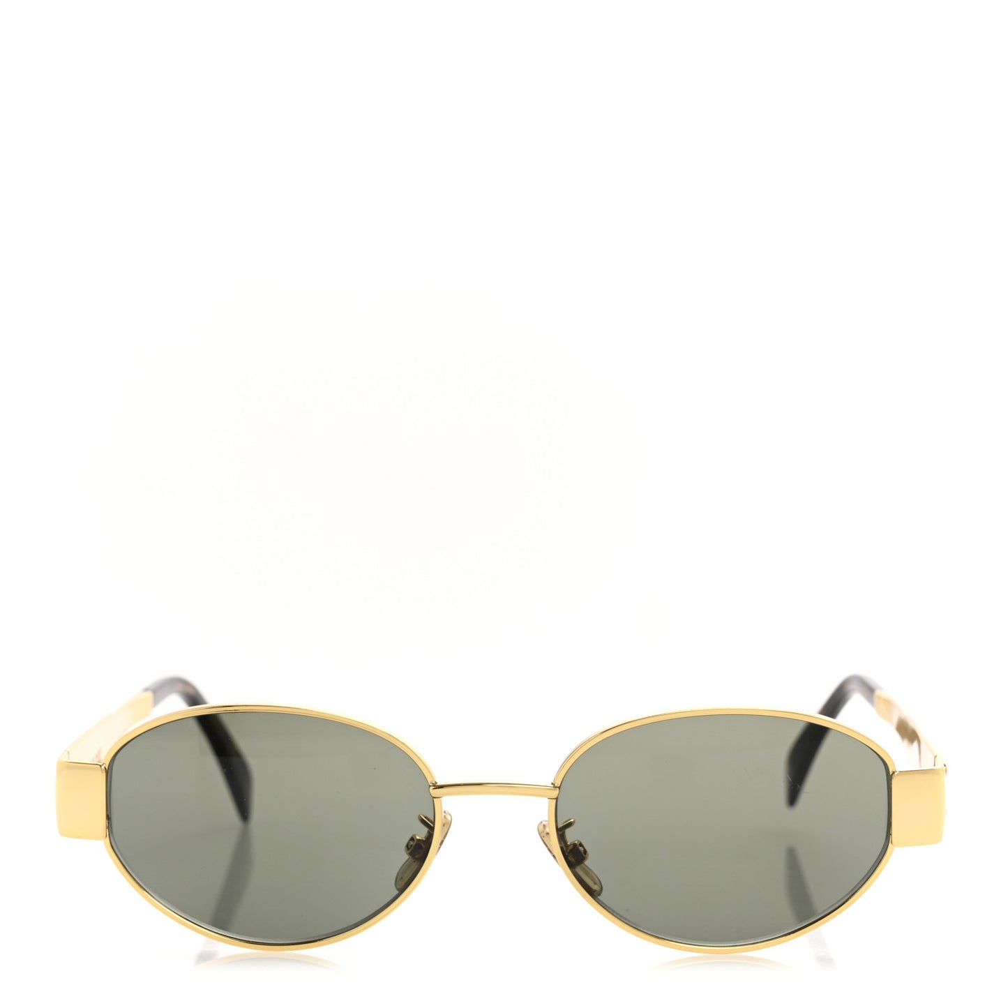 Metal Triomphe 01 Sunglasses CL40235U Gold Green