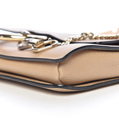 Chloe Goatskin Small Faye Shoulder Bag Tan 8 of 10