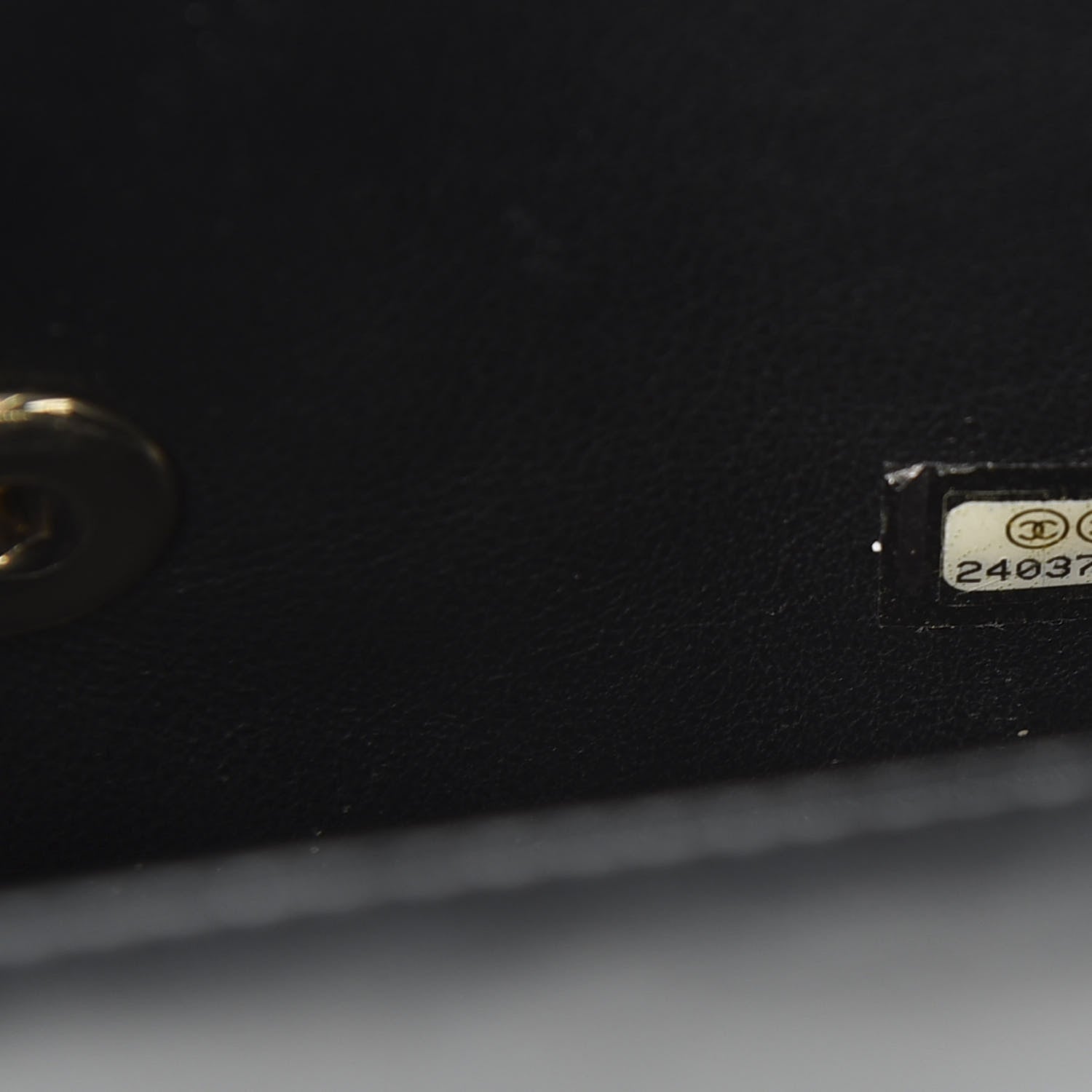 Chanel Lambskin Quilted Mini Square Flap Black 8 of 9