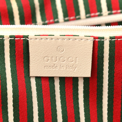 Gucci Monogram Medium New Britt Tote Off White 6 of 10
