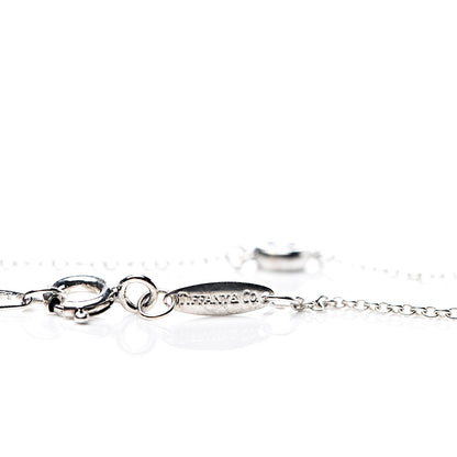 Tiffany Sterling Silver Aquamarine Elsa Peretti Color By The Yard 3 Station Bracelet 6 of 6