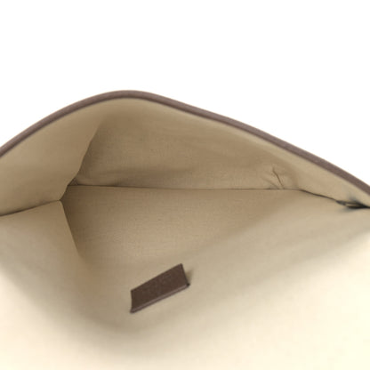 Gucci GG Supreme Monogram Web Medium Neo Vintage Flap Messenger Bag Beige New Acero 5 of 9