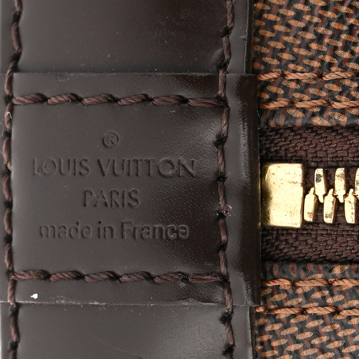Louis Vuitton Damier Ebene Alma BB 6 of 14