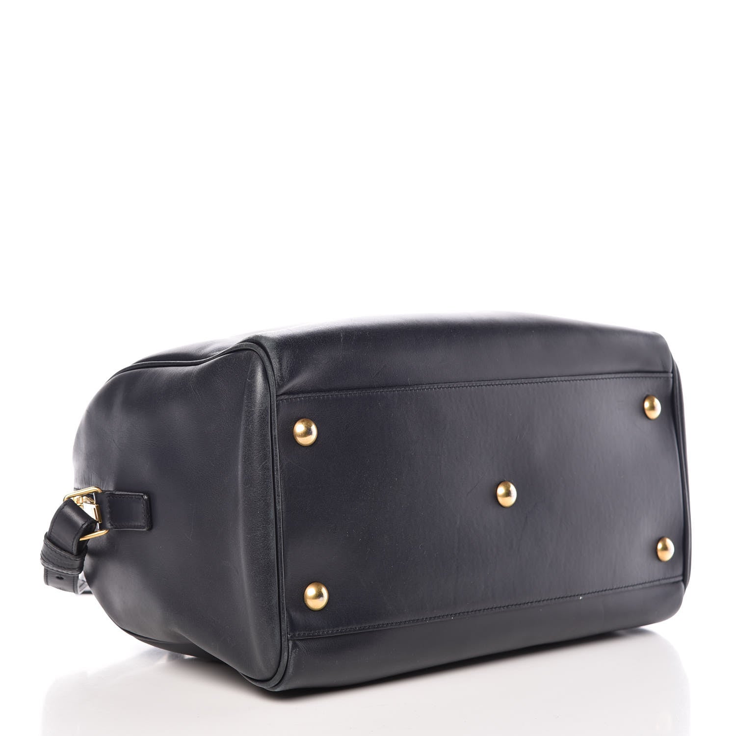 Saint Laurent Calfskin Classic Duffle 6 Marine 5 of 20