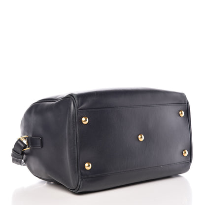 Saint Laurent Calfskin Classic Duffle 6 Marine 5 of 20