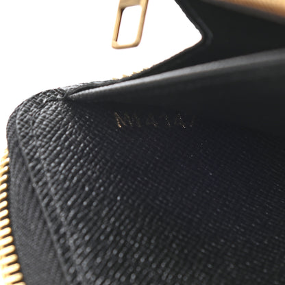 Louis Vuitton Monogram Zippy Retiro Wallet Black 7 of 7