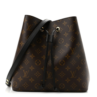 Louis Vuitton Monogram Neonoe MM Black 1 of 9