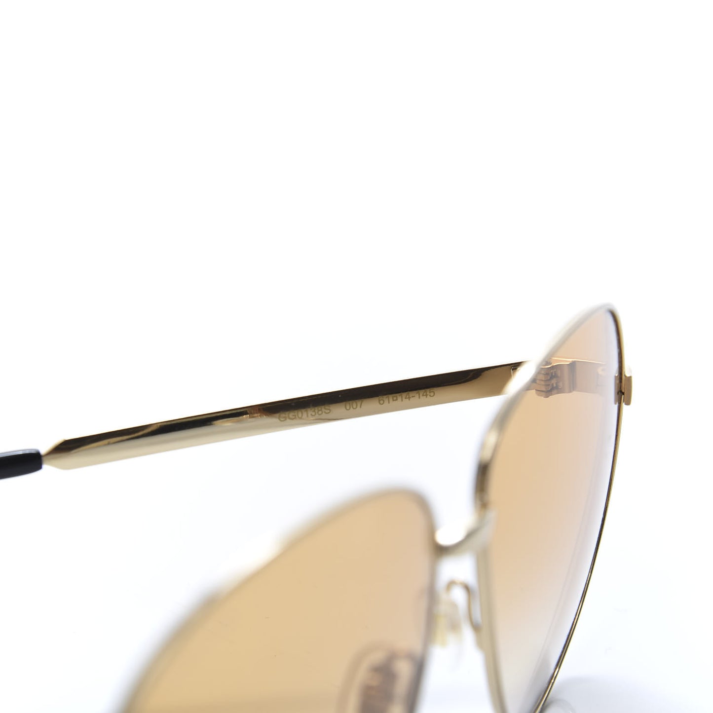 Aviator Sunglasses GG0138S Brown