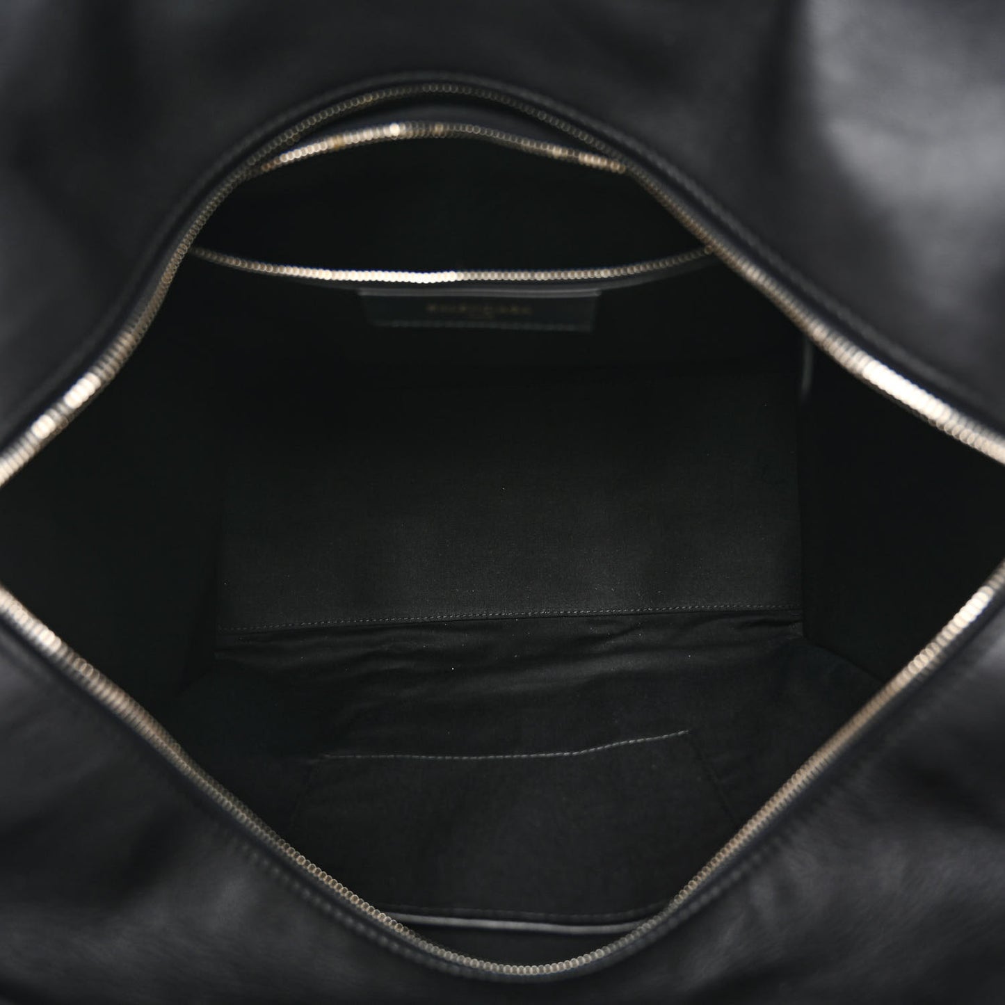Agneau Medium Bazar Shopper Tote Black