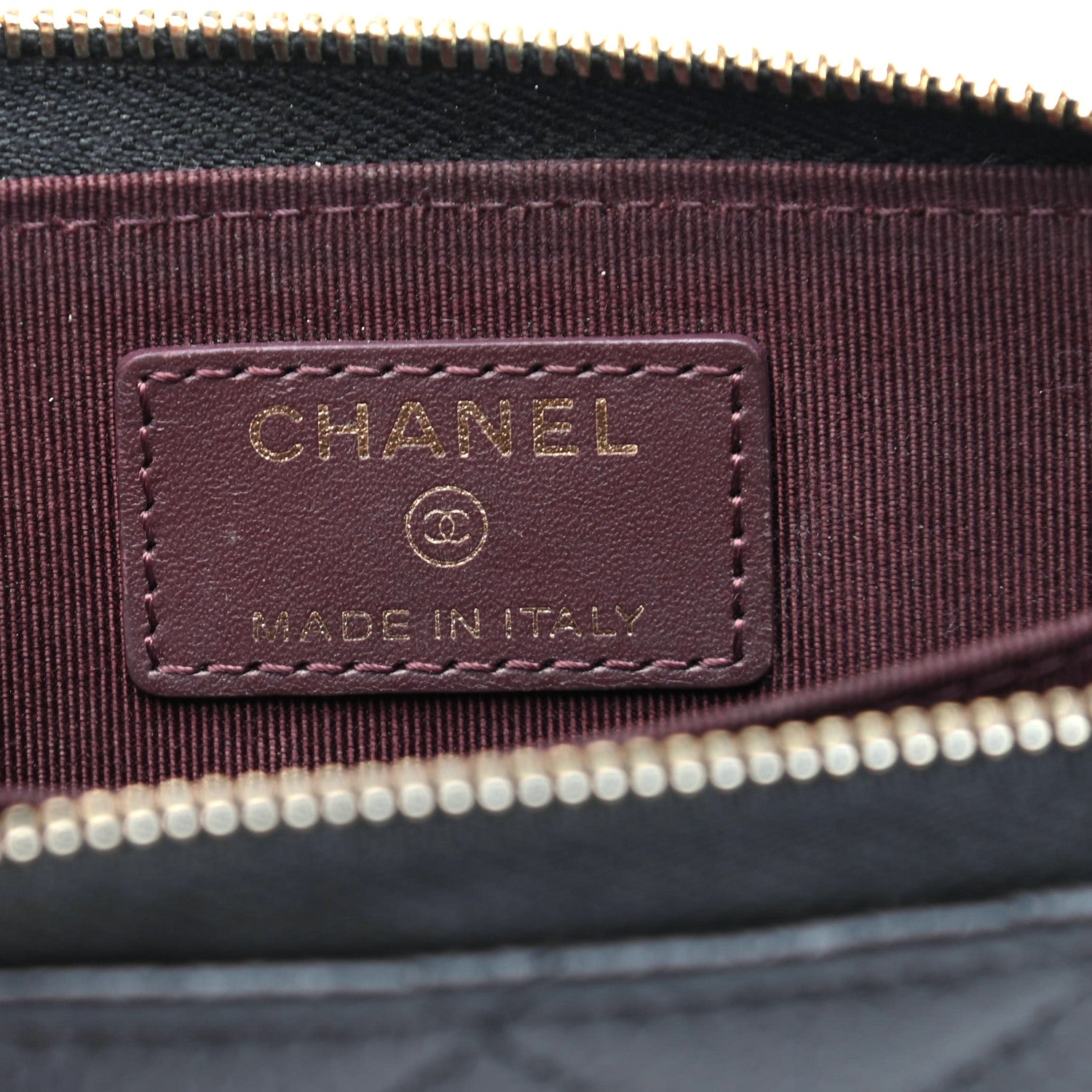 Chanel Caviar Quilted Zip Coin Purse Black 6 of 8