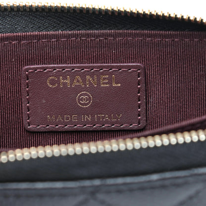 Chanel Caviar Quilted Zip Coin Purse Black 6 of 8