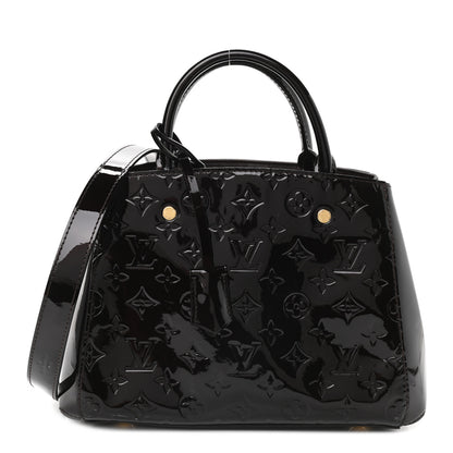 Louis Vuitton Vernis Montaigne BB Amarante 1 of 9