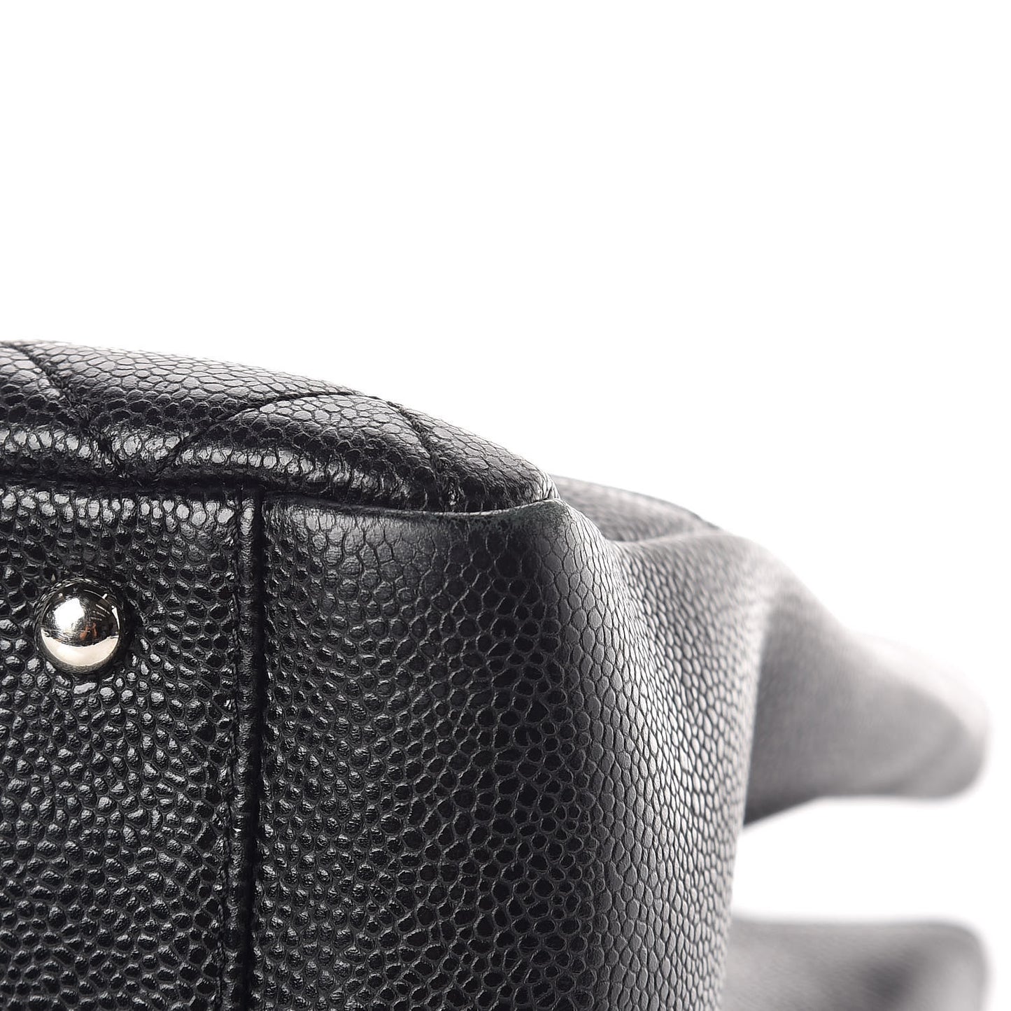 Caviar Quilted XL Grand Shopping Tote GST Black