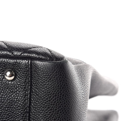 Chanel Caviar Quilted XL Grand Shopping Tote GST Black 13 of 15