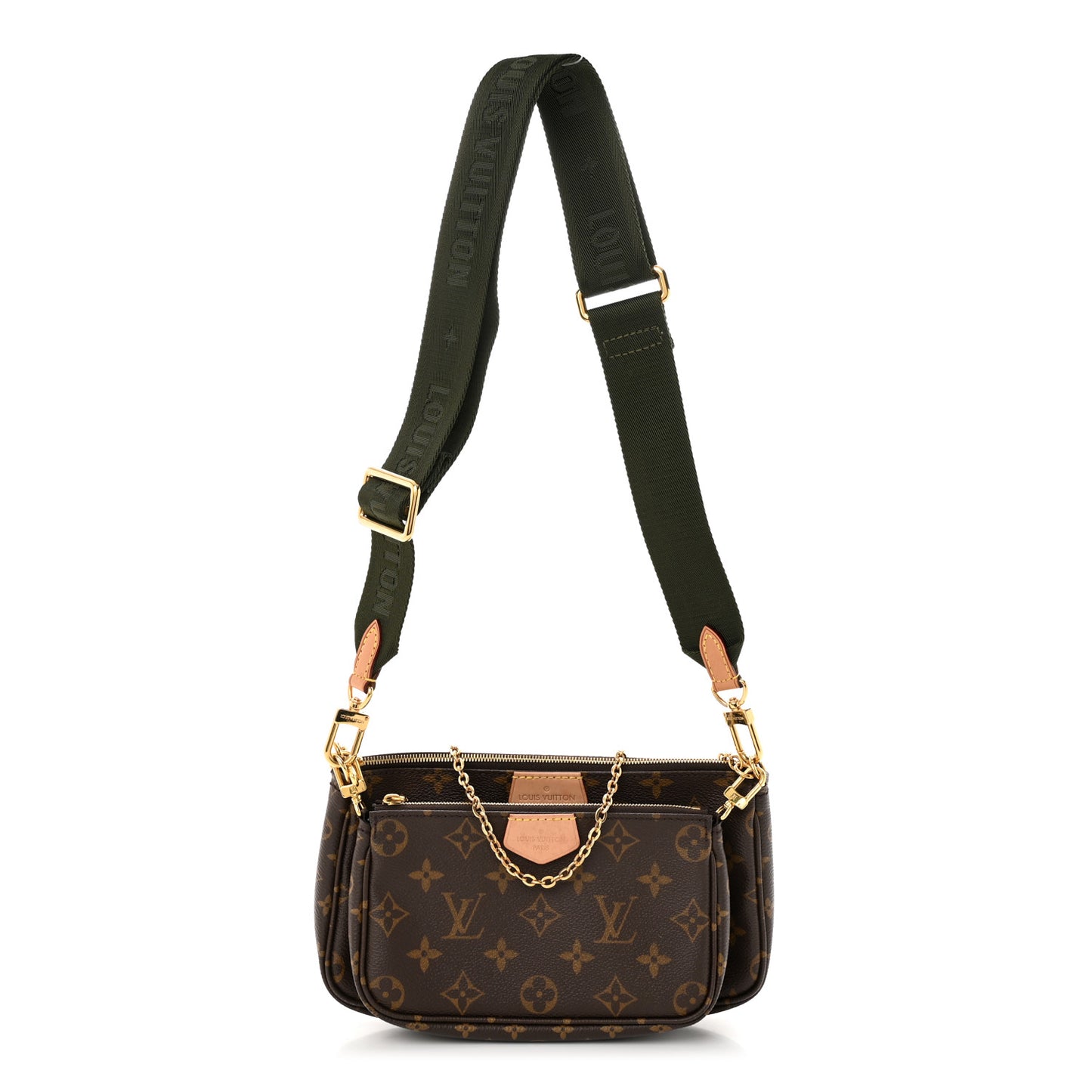 Monogram Multi Pochette Accessories Kaki