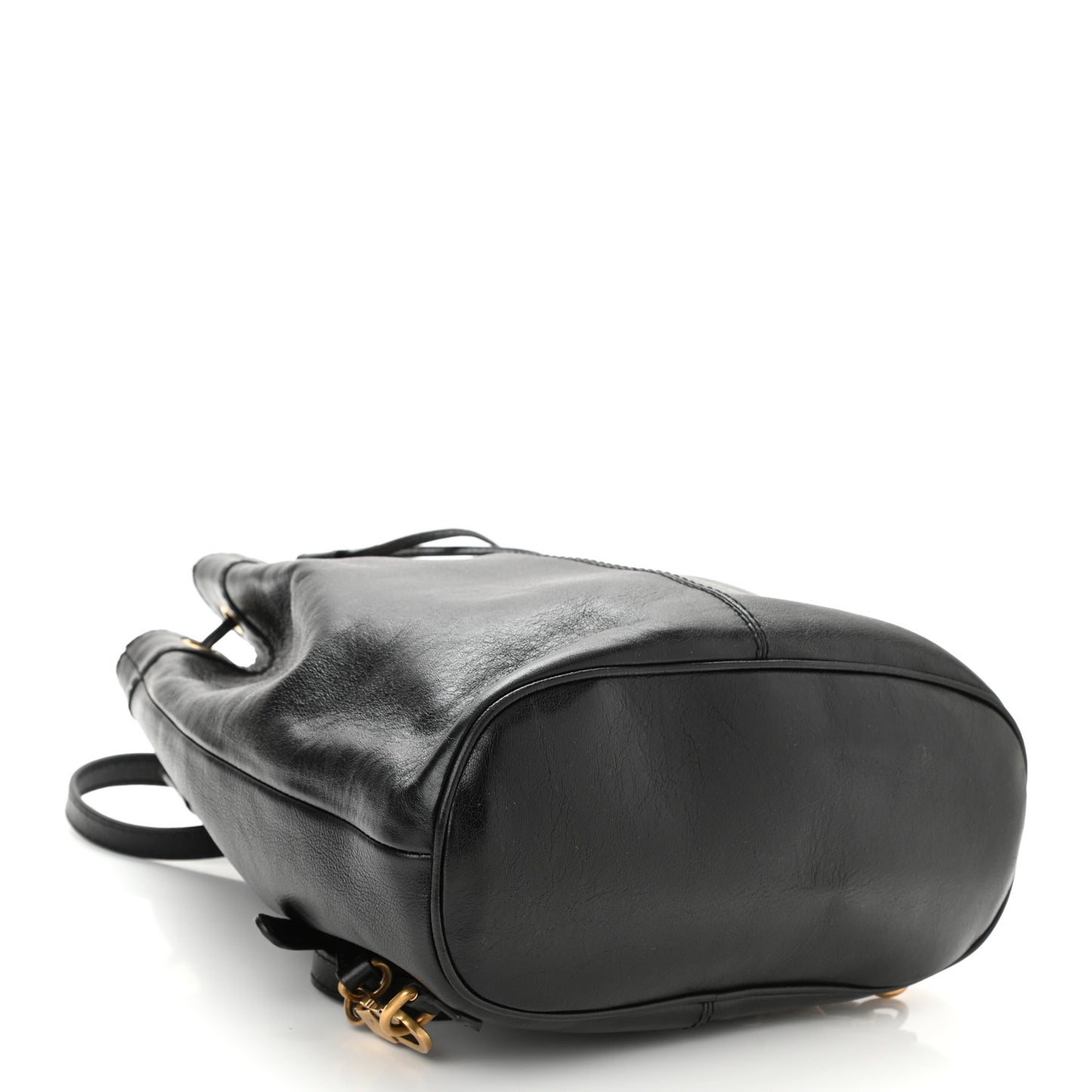 Piuma Lux Energy Medium Re(Belle) Convertible Bucket Bag Black