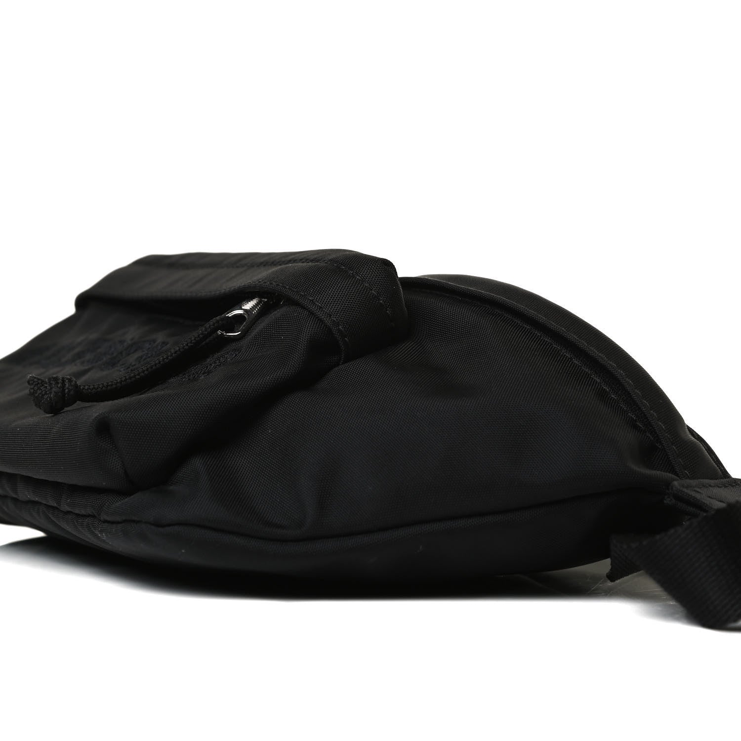 Balenciaga Textured Sport Nylon Logo Embroidered Wheel Beltpack Black 10 of 13