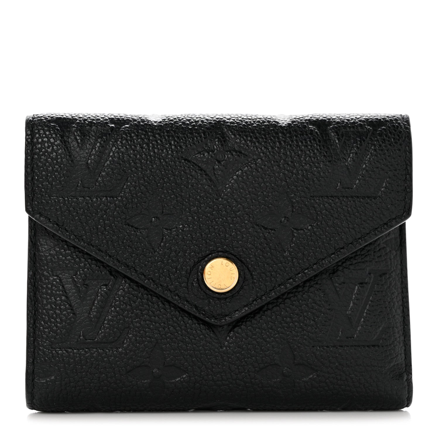 Louis Vuitton Empreinte Victorine Wallet Black 1 of 10