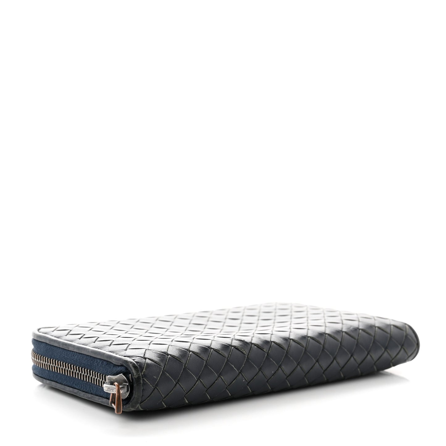 Nappa Intrecciato Zip Around Wallet Pacific