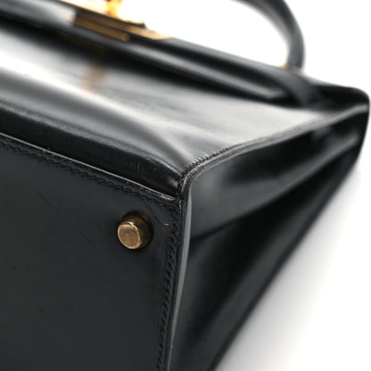 Hermes Box Kelly Sellier 28 Black 8 of 17