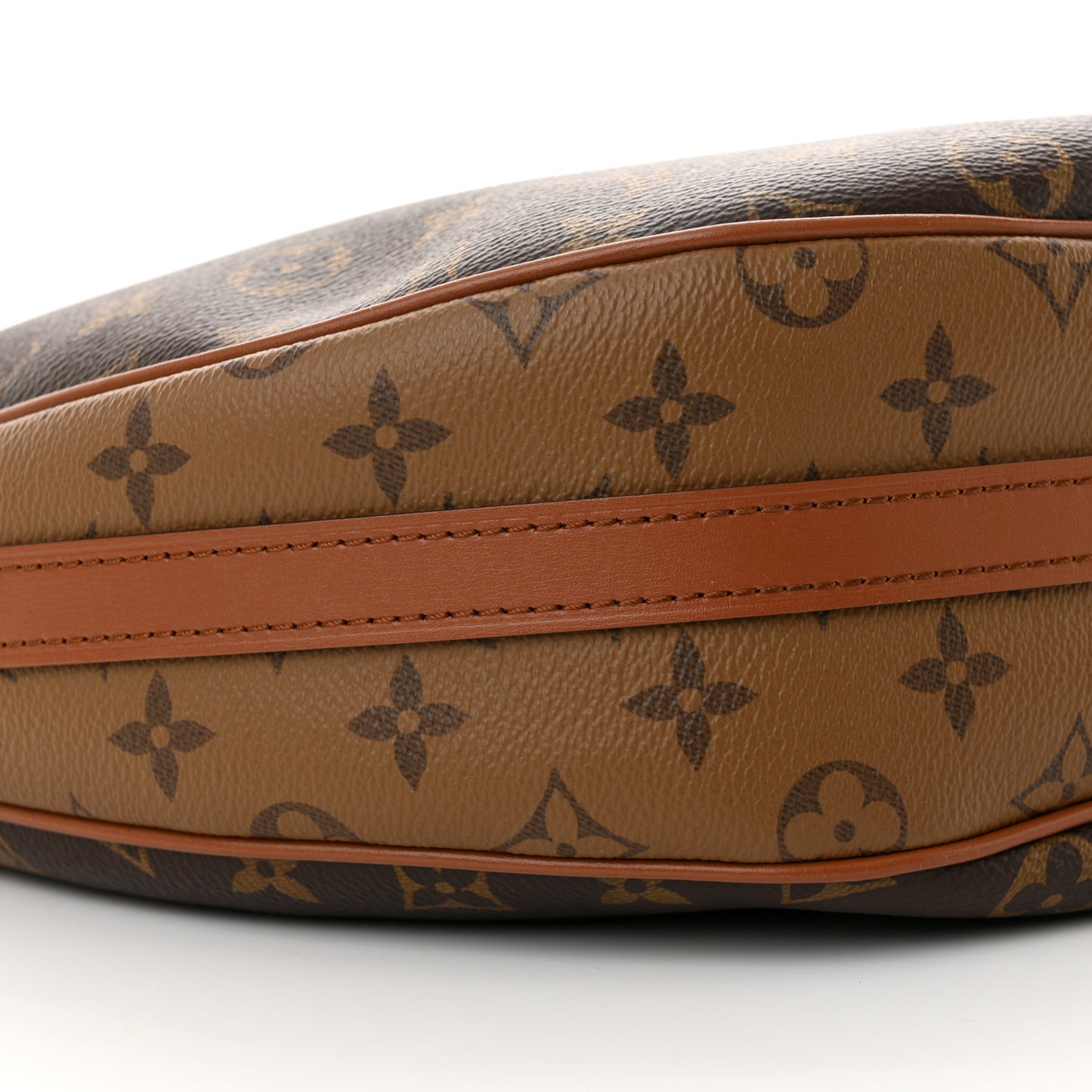 Reverse Monogram Loop Hobo