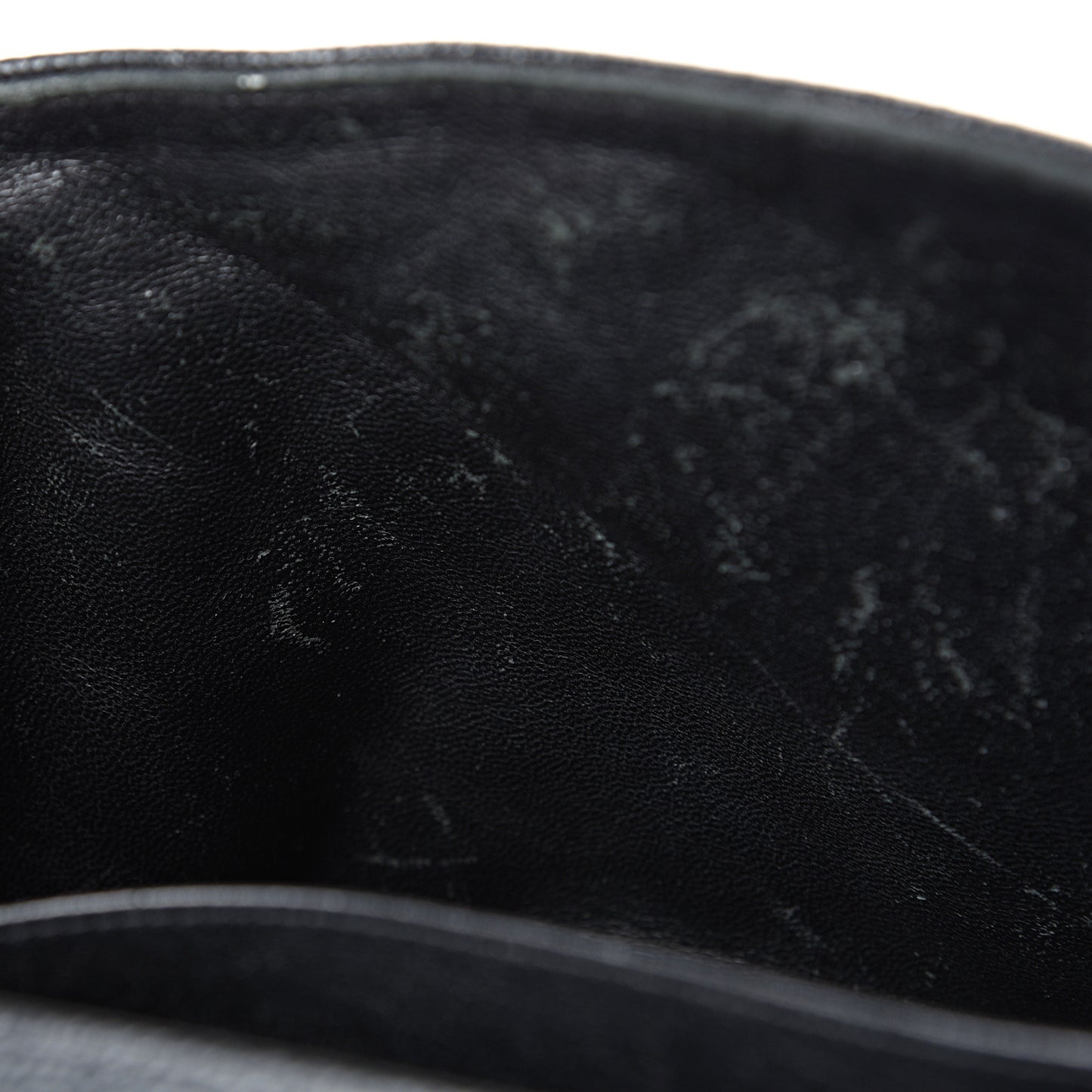 Caviar Quilted Jumbo Single Flap Black