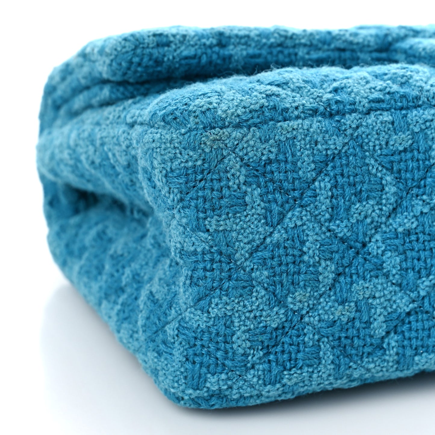 Tweed Quilted 2.55 Reissue 225 Flap Turquoise