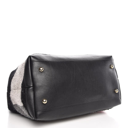 Burberry Wool Cashmere House Check Tote 4 of 8