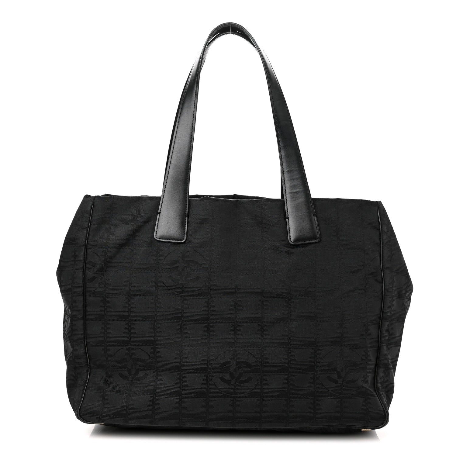 Chanel Nylon Large Travel Tote Black 1 of 10