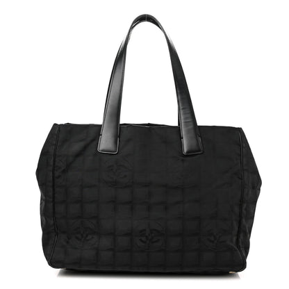Chanel Nylon Large Travel Tote Black 1 of 10