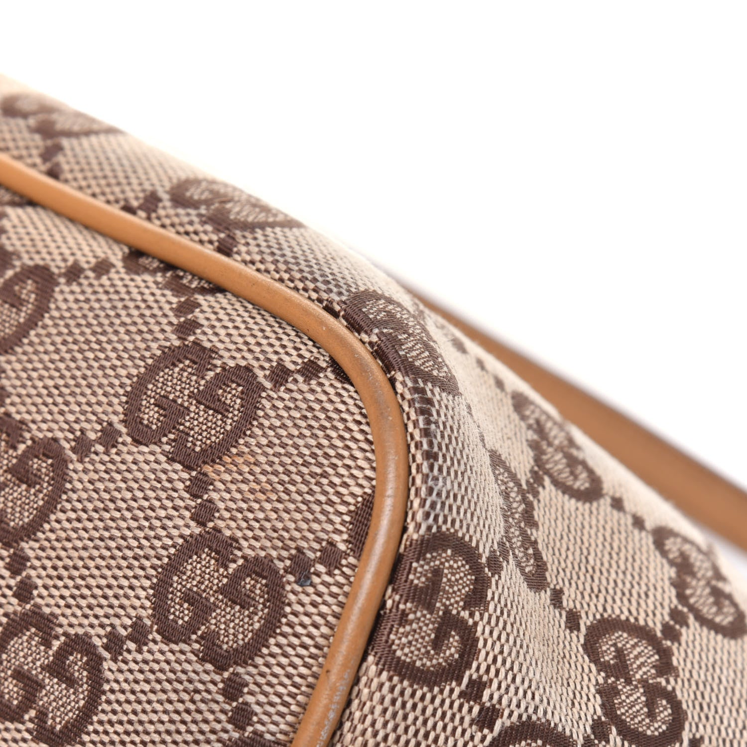 Gucci Monogram Boat Pochette Brown 12 of 16