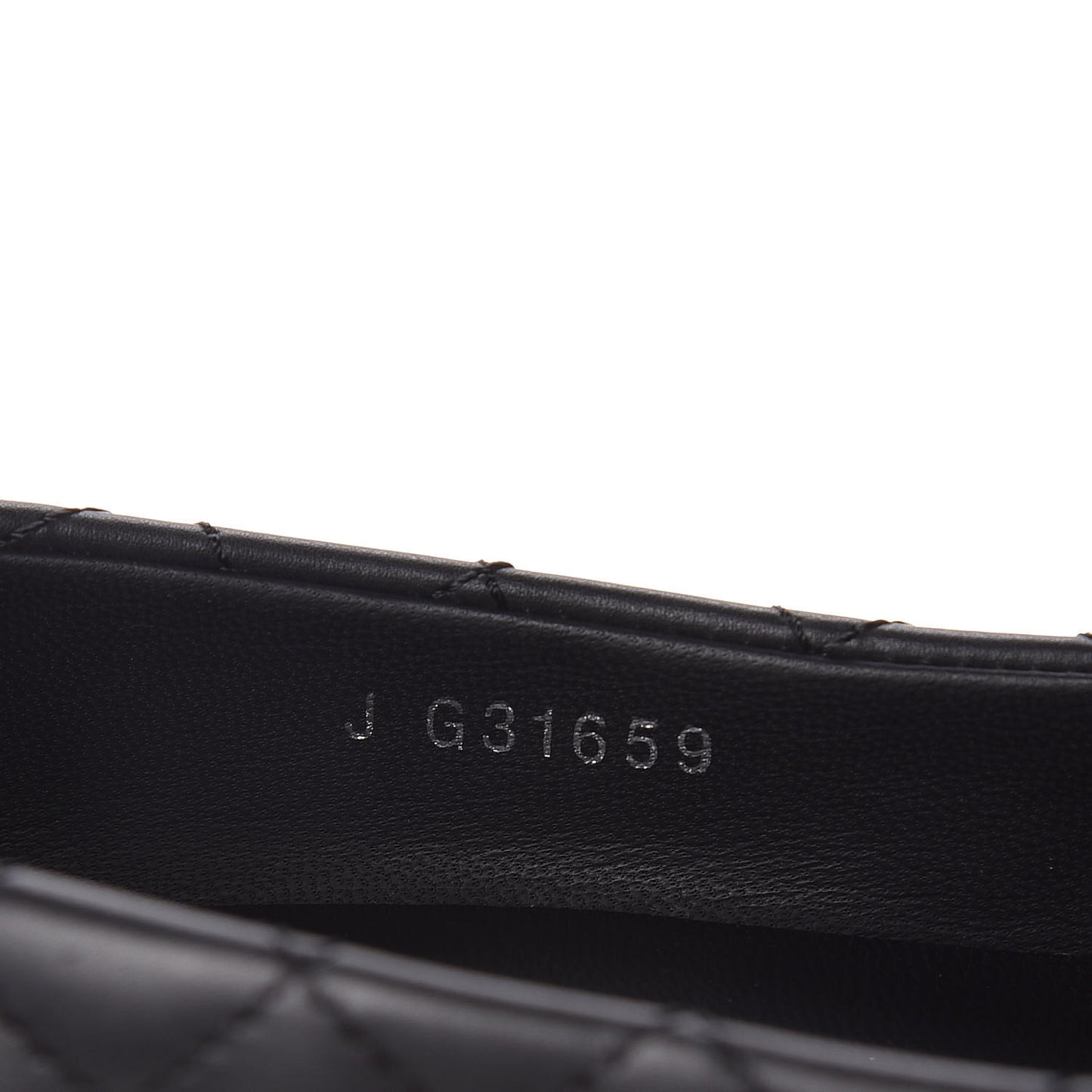 Aged Calfskin Grosgrain Quilted Cap Toe Pumps 35 Black