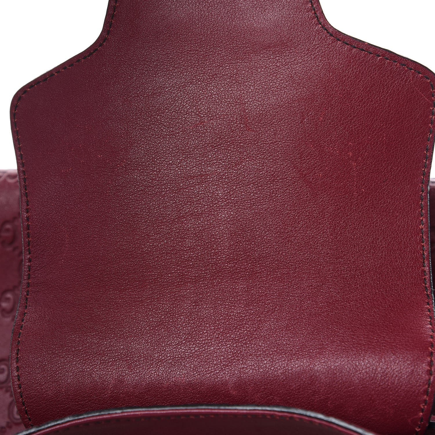 Gucci Soft Guccissima Medium Emily Shoulder Bag Classic Ruby 10 of 19
