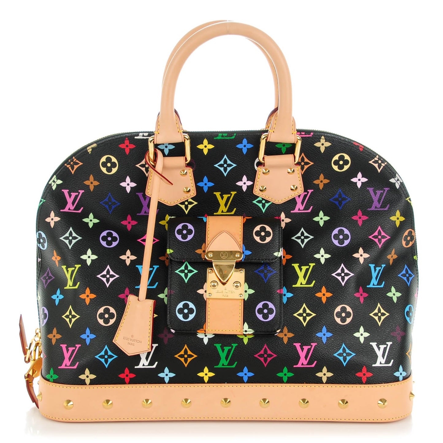 Monogram Multicolor Alma GM Black