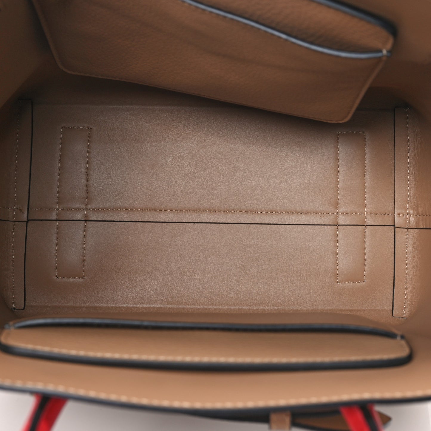 Marais Calfskin Small Belt Bag Dark Beige