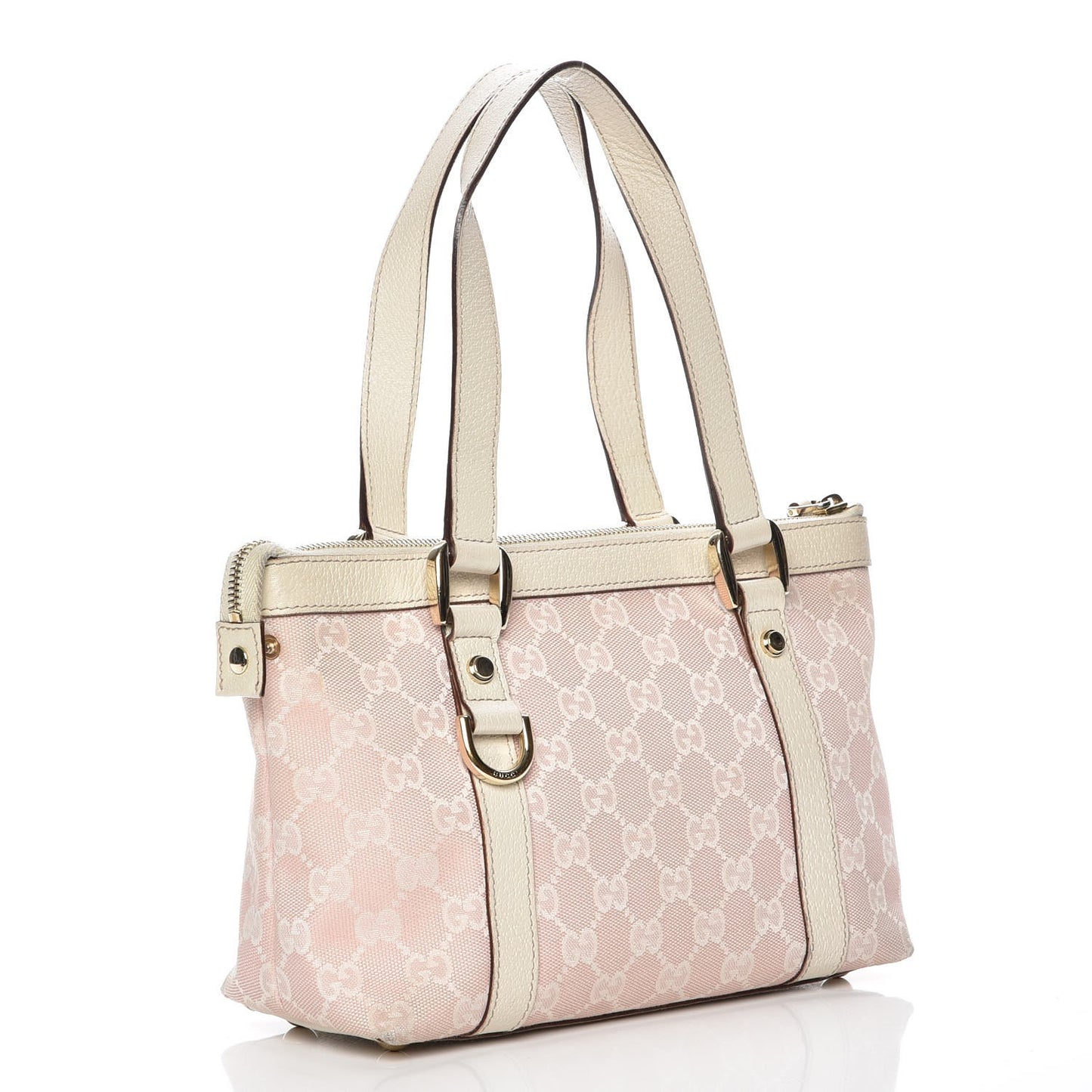 Monogram Small Abbey Tote Pink