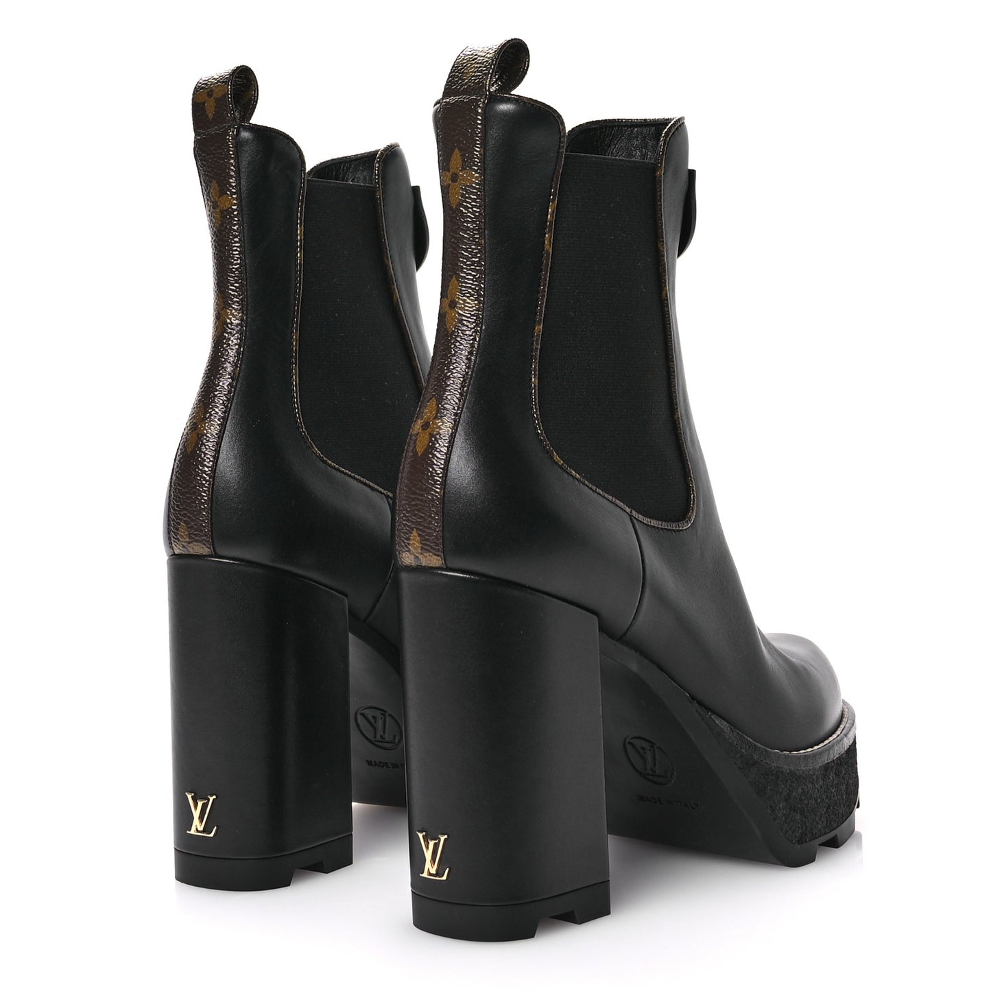 LV Beaubourge Ankle Boot 36.5 Black