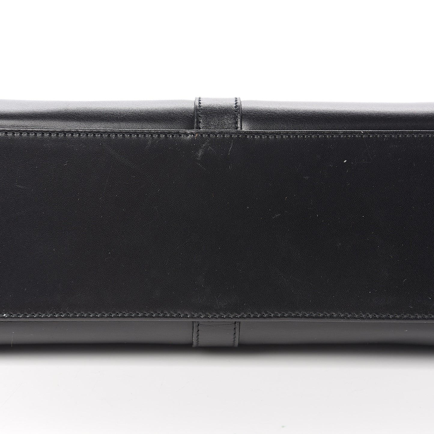 Calfskin Bardot Hobo Black