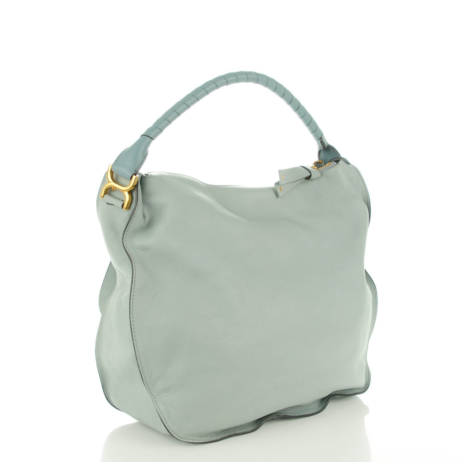 Chloe Calfskin Large Marcie Hobo Icy Blue 3 of 8