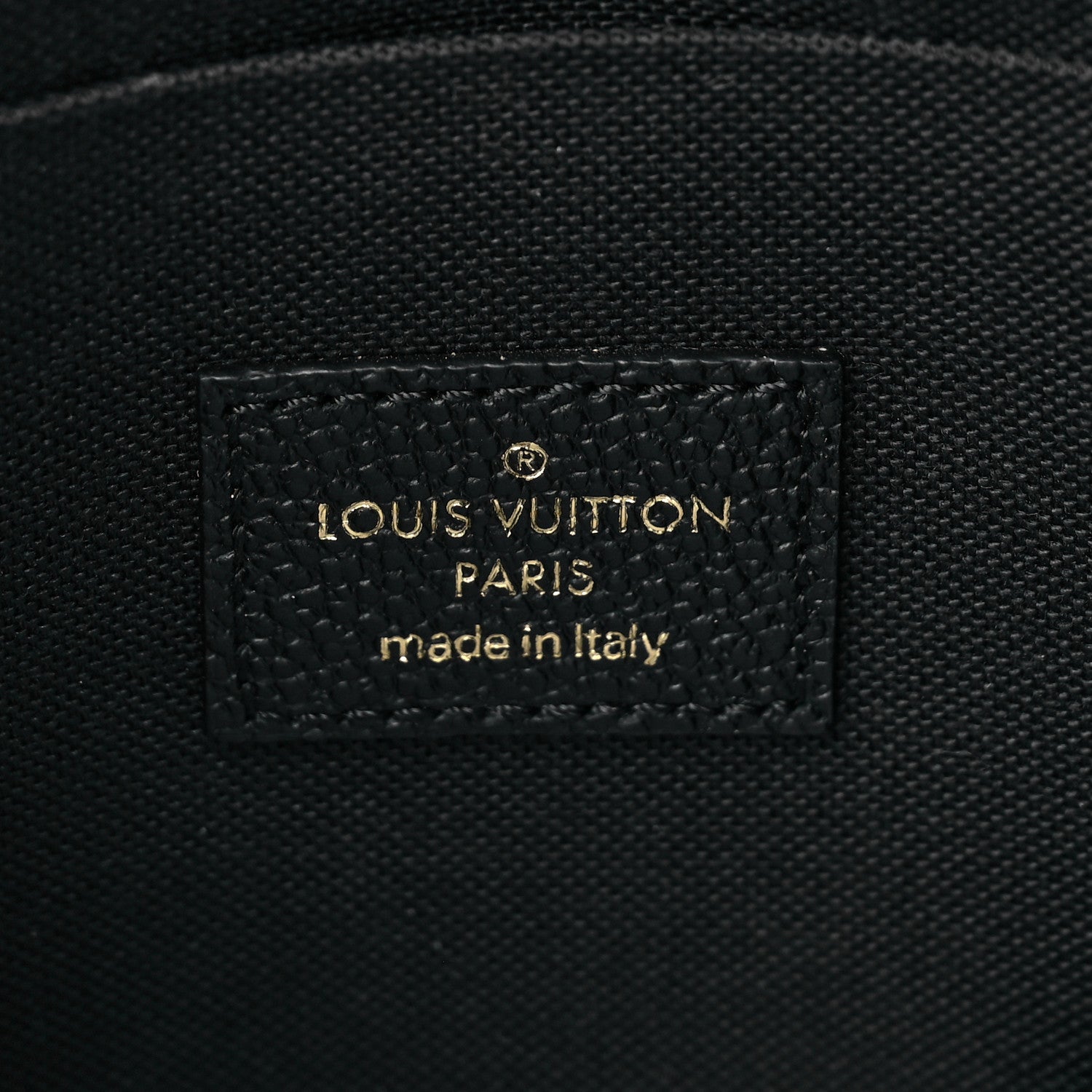 Louis Vuitton Empreinte Pochette Felicie Chain Wallet Black 7 of 9