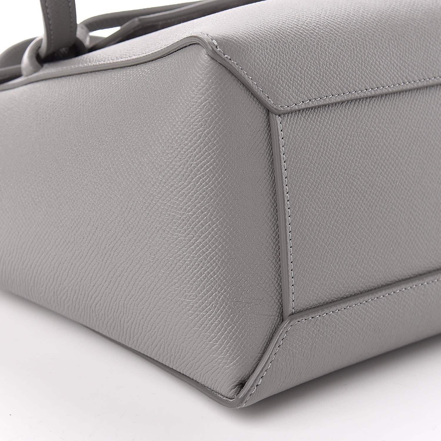 Celine Grained Calfskin Micro Belt Bag Cloud 10 of 11