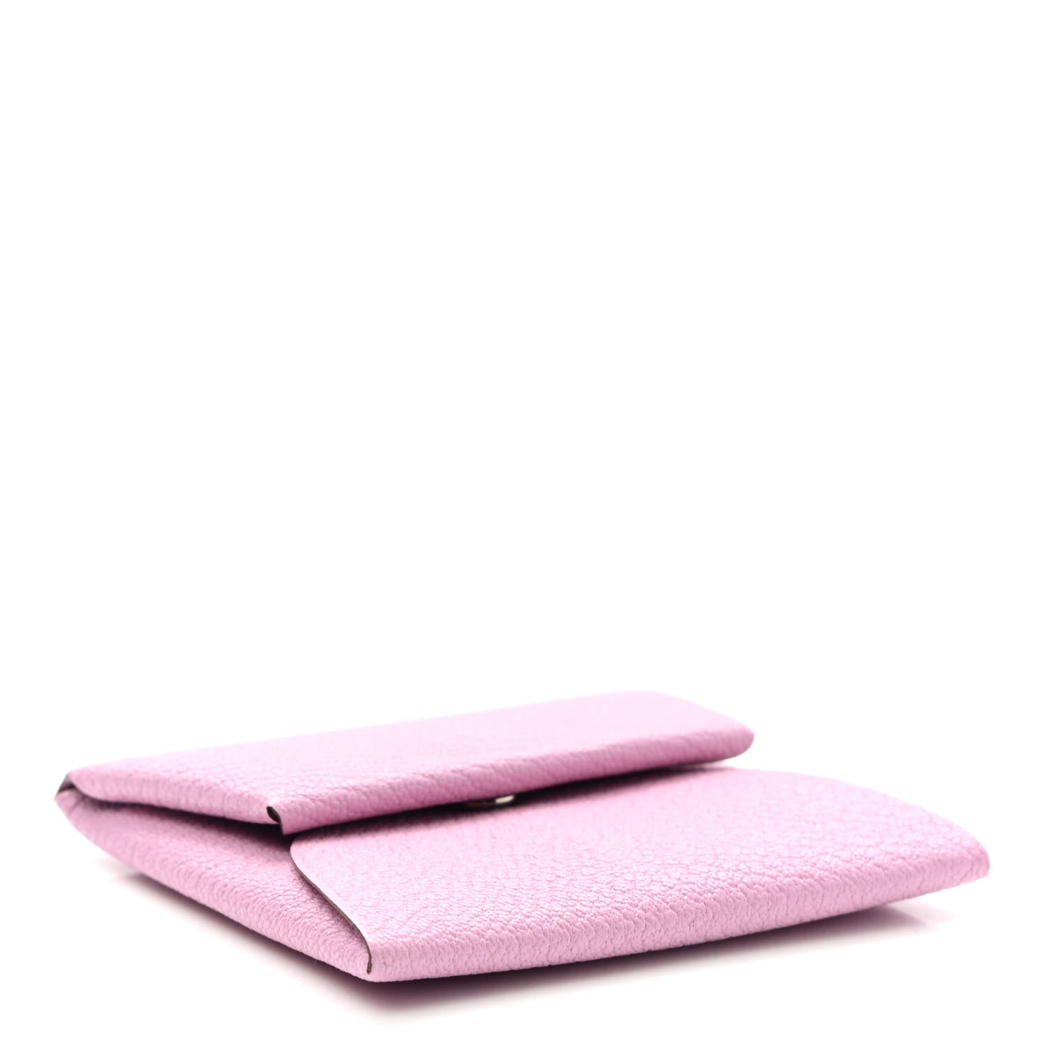 Hermes Chevre Mysore Bastia Coin Purse Mauve Sylvestre 4 of 7