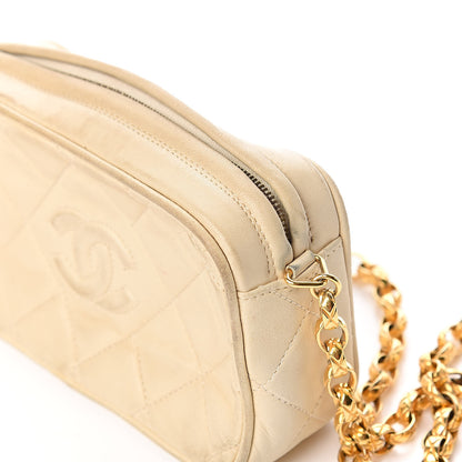 Chanel Lambskin Small Tassel Camera Case Beige 21 of 21