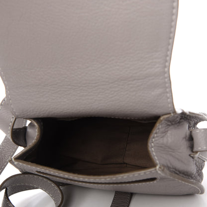 Chloe Calfskin Mini Marcie Round Crossbody Bag Cashmere Grey 5 of 10