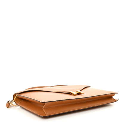 Hermes Box Lydie Clutch Gold 4 of 14