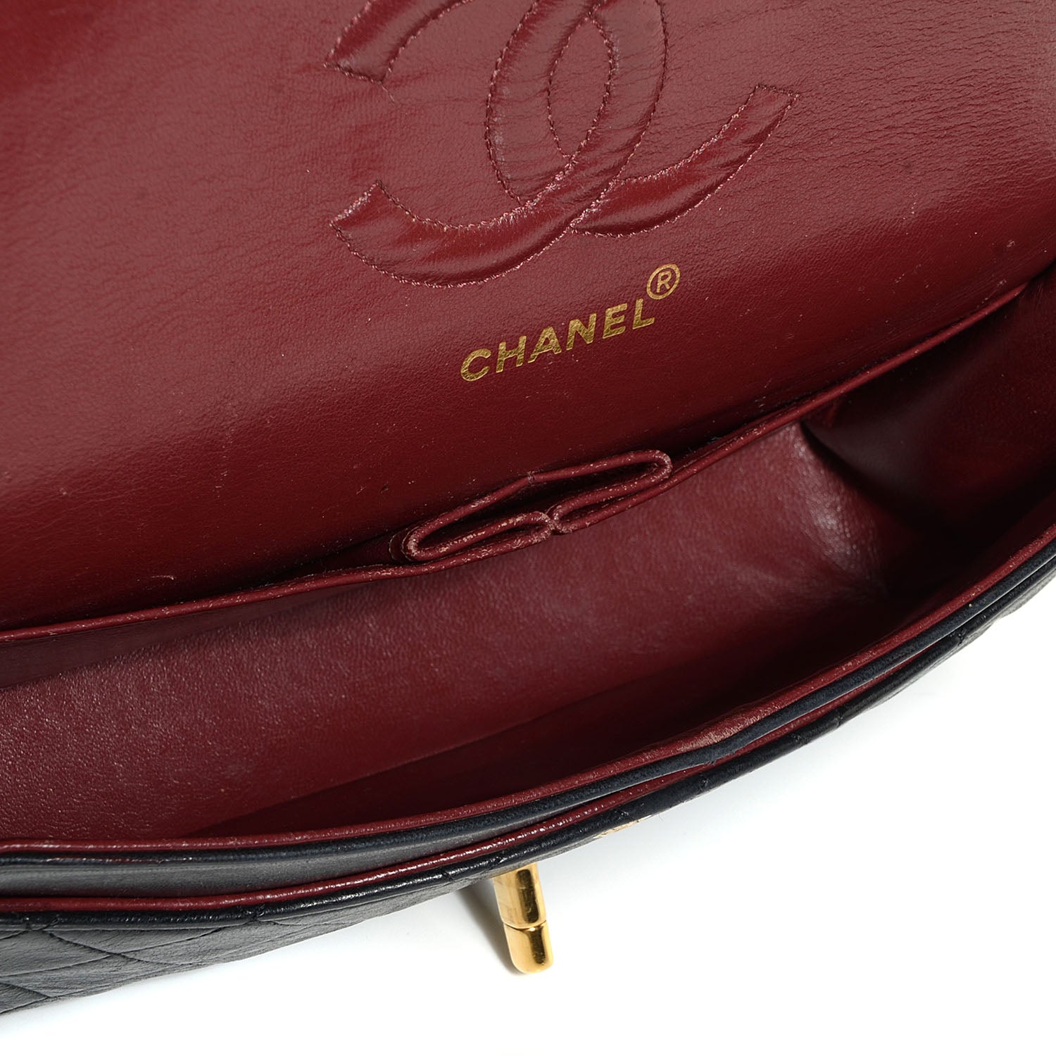 Chanel Lambskin Medium Double Flap Black 5 of 9