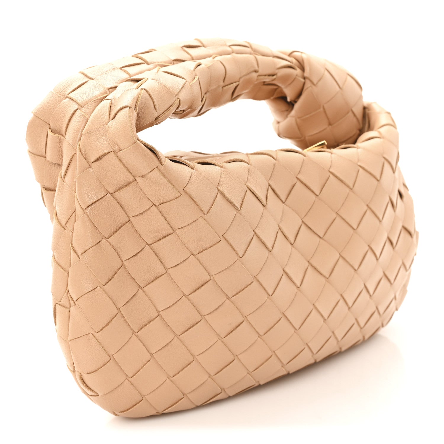Bottega Veneta Nappa Intrecciato Mini Jodie Almond 3 of 9